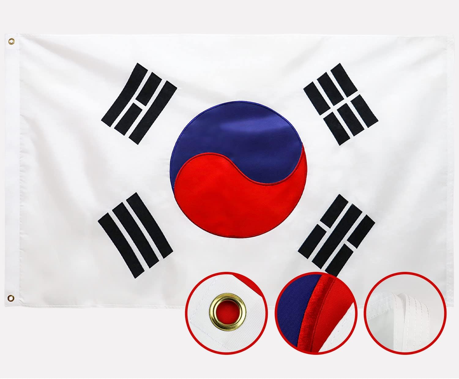 五原韩国国旗 3x5ft